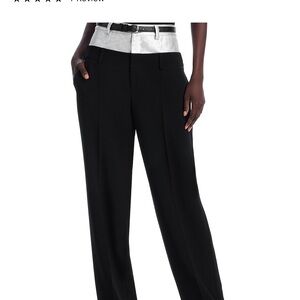 Cinq à Sept Classic Black Trousers